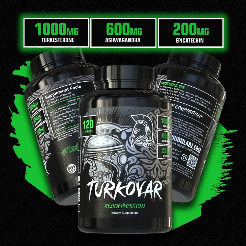 Centurion Labz  TURKOVAR Recomposition /120 Capsules - Image 2