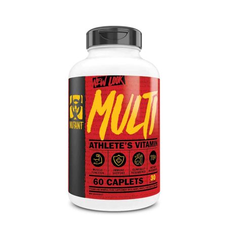 MUTANT Multi Vitamins with 70 Vitamins Minerals Antioxidants (60 Caplets)