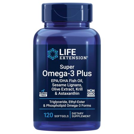 Life Extension Super Omega-3 Supplement for Heart, Brain & Joint Support