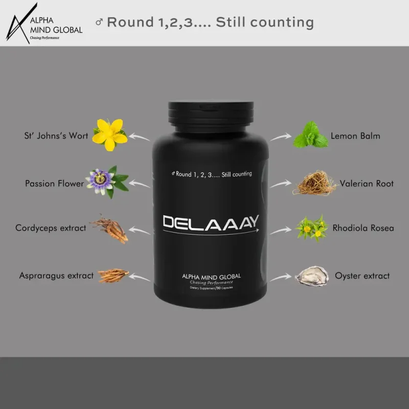 Alpha Delaaay — Nootropic & Endurance Support (90 Capsules) - Image 3