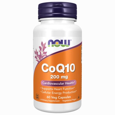 NOW Foods CoQ10 – 200 mg (60 Veg Capsules)