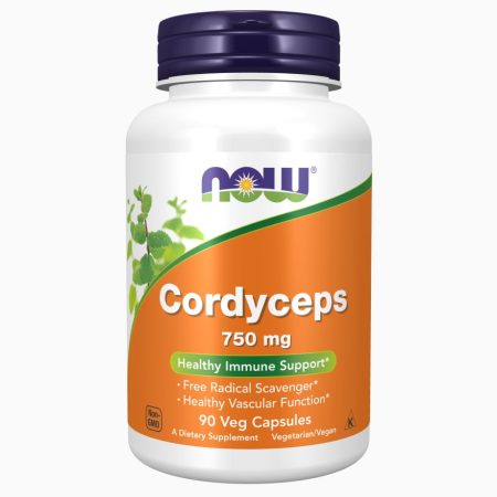 NOW Foods Cordyceps – 750 mg (90 Veg Capsules)