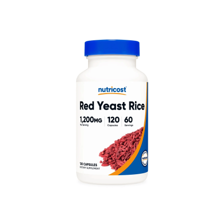 Nutricost Red Yeast Rice – 1200 mg (120 Capsules)