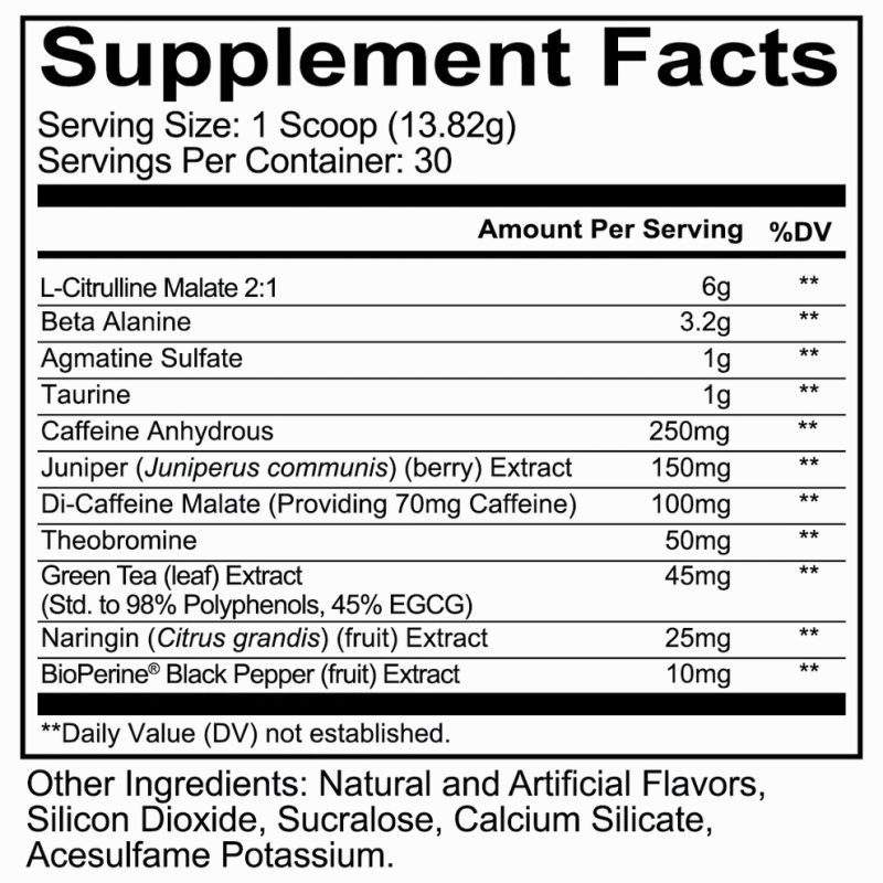 Redcon1 Total War – Pre‑Workout (30 Servings) - Watermelon - Image 2