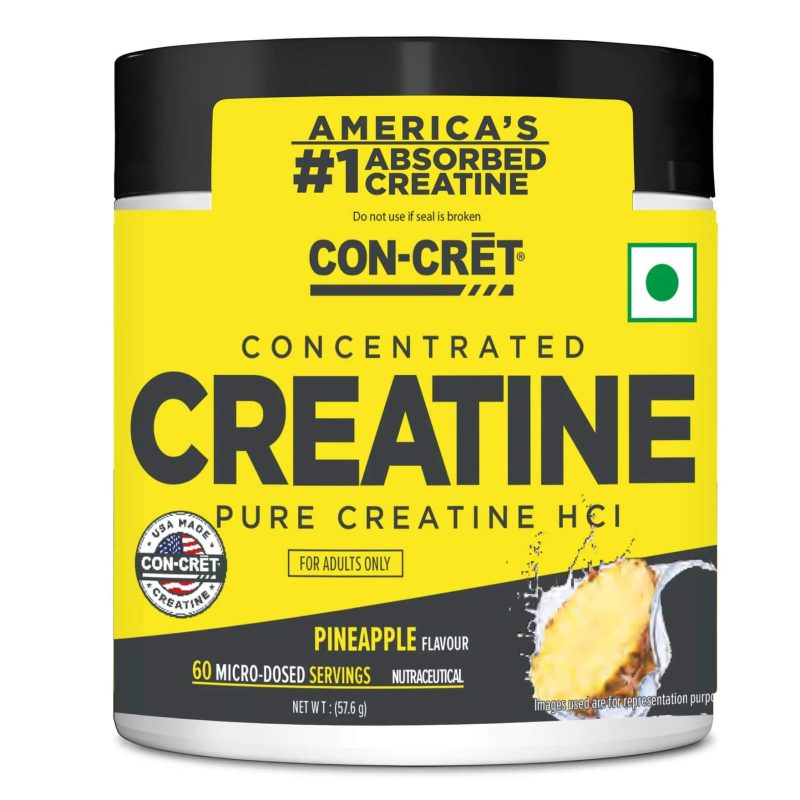 CON-CRĒT® Creatine HCl – High-Potency (60 Servings)