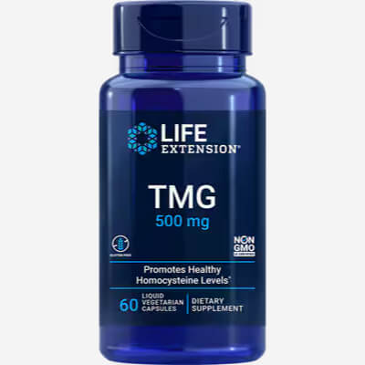 Life Extension TMG – 500 mg (60 Veggie Capsules)