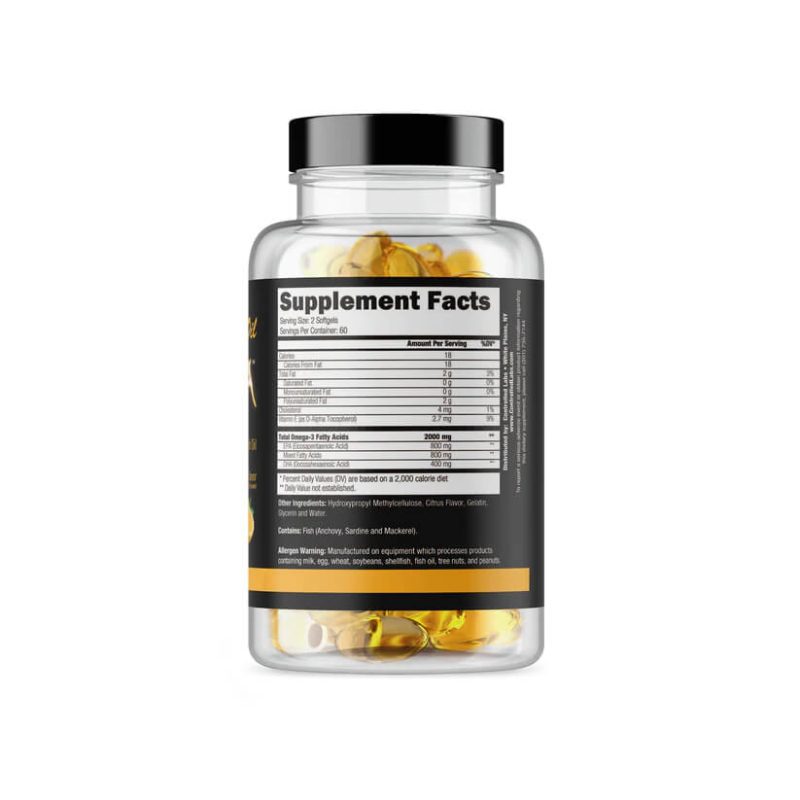 Controlled Labs - Orange OxiMega Fish Oil – 120 Softgels - Image 2