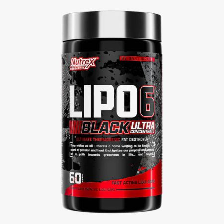 Nutrex Lipo‑6 Black Ultra Concentrate – 60 Liqui‑Caps
