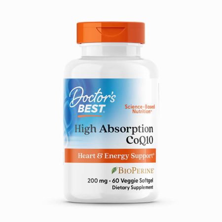 Doctor’s Best High Absorption CoQ10 (200 mg / 60 Veg Softgels)