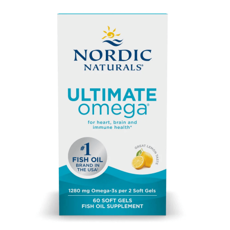Nordic Naturals Ultimate Omega – 1280 mg- 60 SoftGels