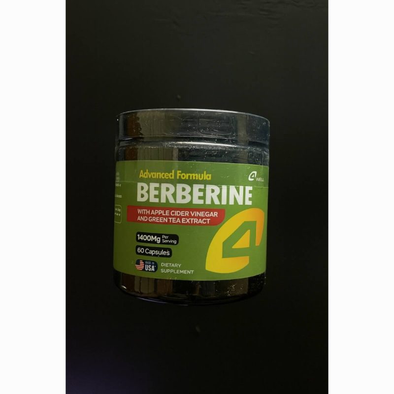 4Well - Berberine HCL Supplement – 60 Capsules