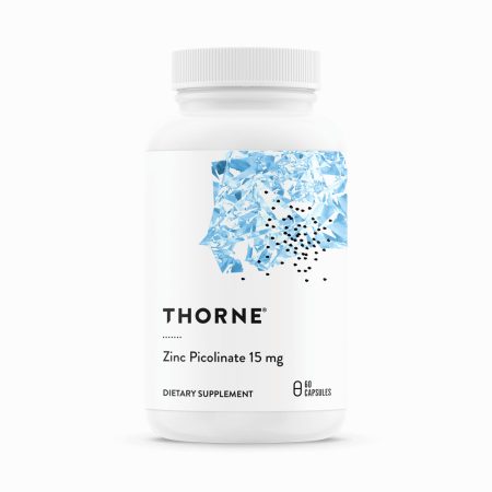 Thorne Zinc Picolinate (15 mg, 60 Capsules)