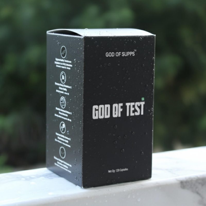 GOD OF TEST – World’s Strongest Testosterone Booster Supplement | 120 Capsules - Image 3