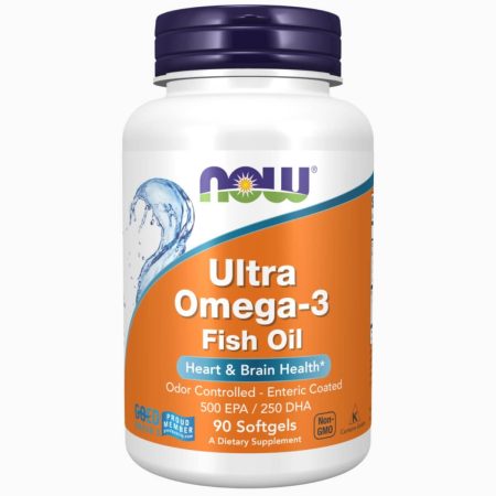 NOW Foods Ultra Omega‑3 Fish Oil – 90 Softgels