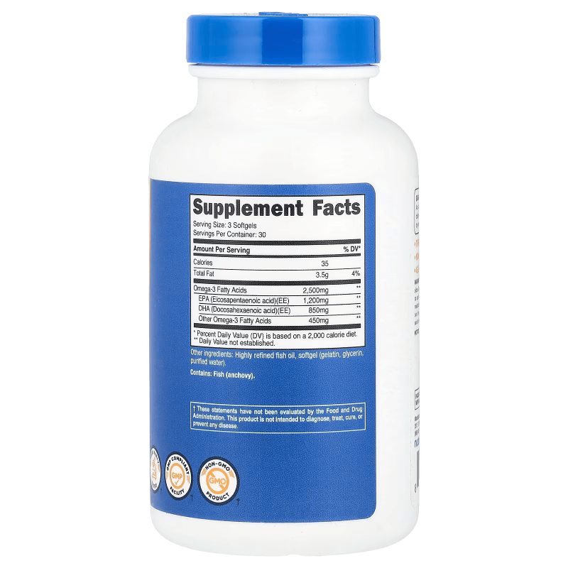 Nutricost Omega‑3 Softgels - 90 Softgels - Image 2