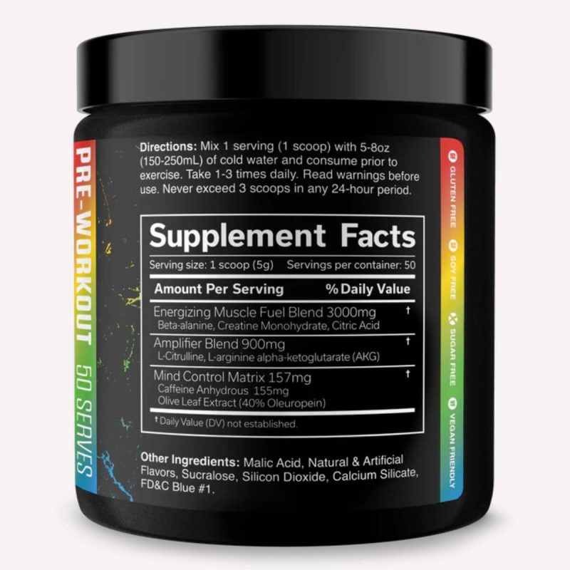 The Curse! Pre-Workout - Sour candy 50 Servings - Image 2