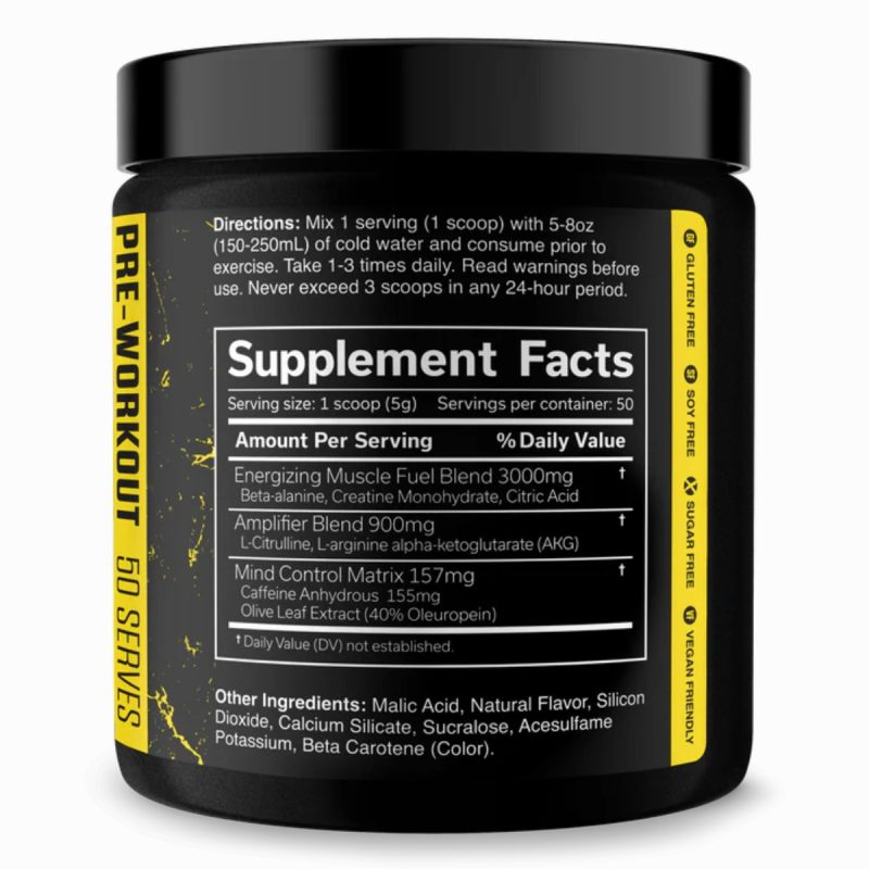 The Curse! Pre-Workout - Pineapple 50 Servings - Image 2