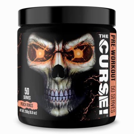 The Curse! Pre-Workout - Peach rings 50 Servings