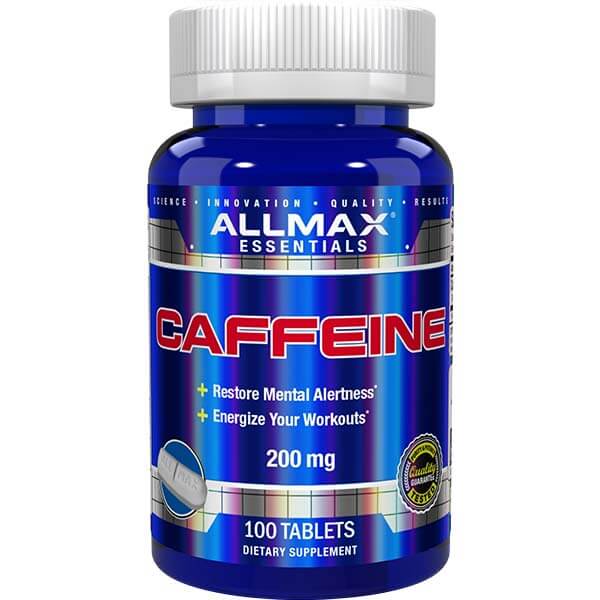ALLMAX - Caffeine Tablets | 100 Tabs
