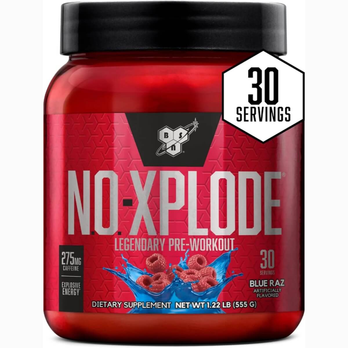 BSN N.O.-XPLODE Pre‑Workout – 30 Servings - Watermelon