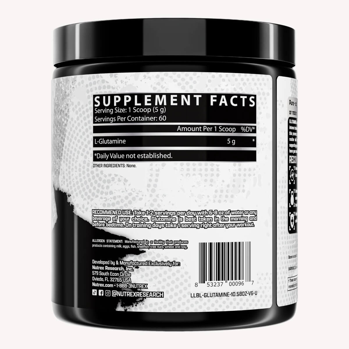 Nutrex Research - Glutamine Pure - 300g - Image 2